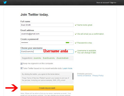 Bagaimana Cara Membuat Akun Twitter Baru