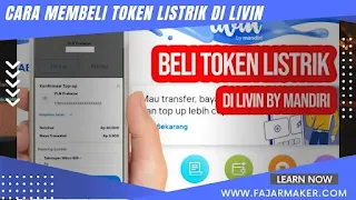 Cara Membeli Token Listrik di Livin