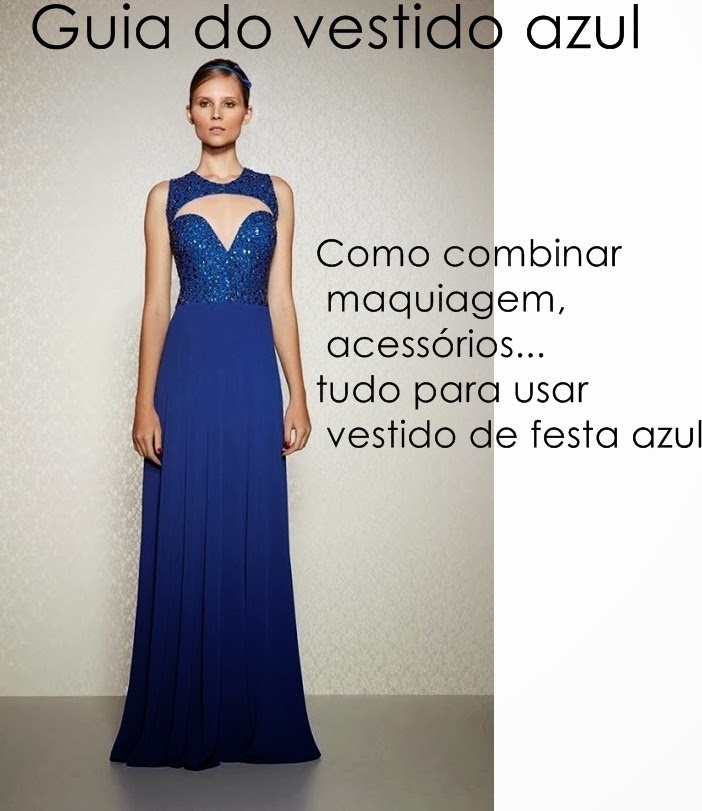 17 melhores ideias sobre Vestidos Azul Royal no Pinterest