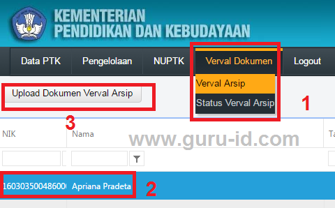  sanggup bapak dan ibu guru GTK baca dibawah ini sebagai petunjuk Proses Pengajuan Dan Penerbitan NUPTK Tahun 2019