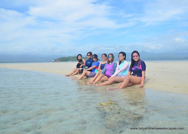 family trip to Manjuyod sandbar