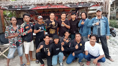 Pererat silaturahmi Laskar merah putih MAC-sukamulya  Adakan halal bihalal