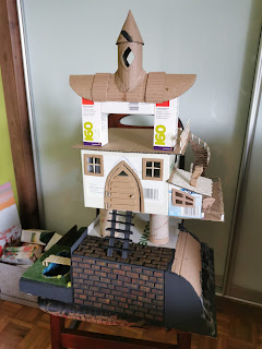 model z papieru - kartonowa zabawka dla dzieci