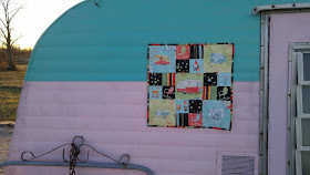 vintage camper quilt