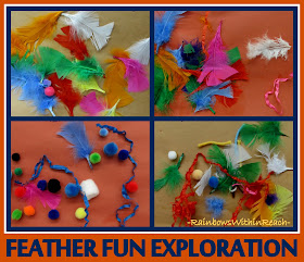 photo of: Feather Fun Exploration for Thanksgiving via RainbowsWithinReach