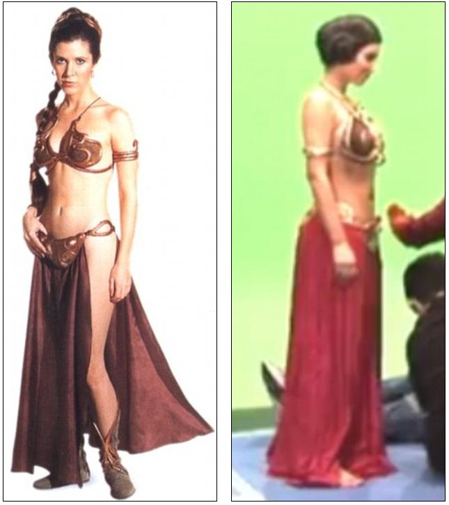 The original Princess Leia was played by Carrie Fisher in the Star Wars