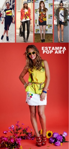 Pop Art no mundo da moda