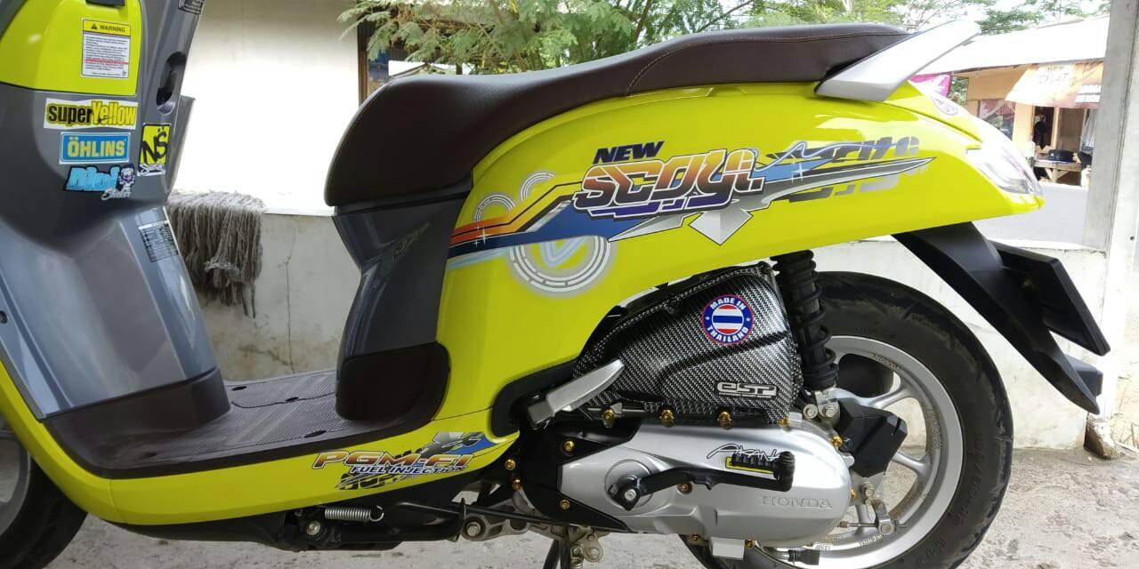 100 Gambar Modifikasi Motor Scoopy Terbaru 2019 Keren 