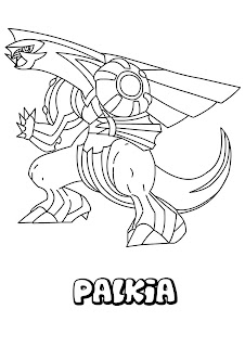 coloring pages for kids pokemon palkia