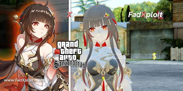 GTA SA Lingsha from Honkai: Star Rail