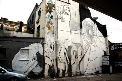 Graffiti Art Side Building Desigs