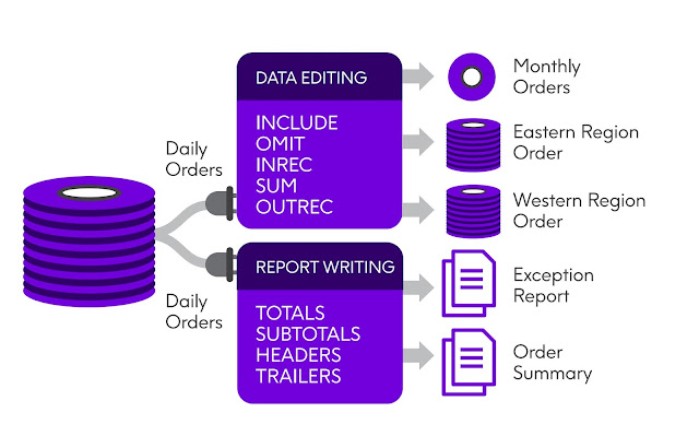 Mainframe Syncsort MFX.