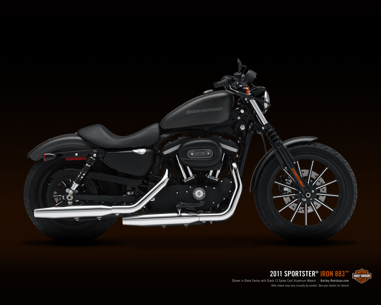 harley davidson sportster wallpaper Harley-Davidson Sportster Iron 883 release for 2011