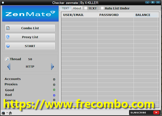 zenmate Checker Account