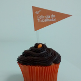 Cupcake: Feliz dia do Trabalhador.