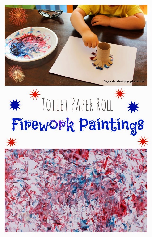 http://www.frogsandsnailsandpuppydogtail.com/2014/05/toilet-paper-roll-firework-paintings.html