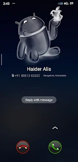Best Miui 11 Caller screen changing Theme available on Theme store | miui 11 change Caller screen