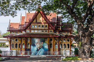 Rear view of Phra Mongkut Klao Pavilion, Hua Hin railway station