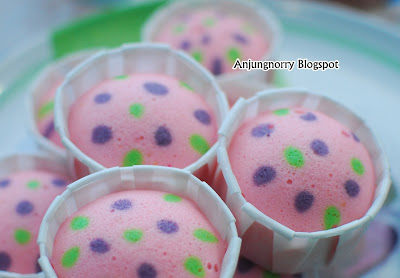 Anjung Norry: Resepi Apam Polka Dot