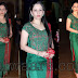 Manyata Dutt in Green Salwar