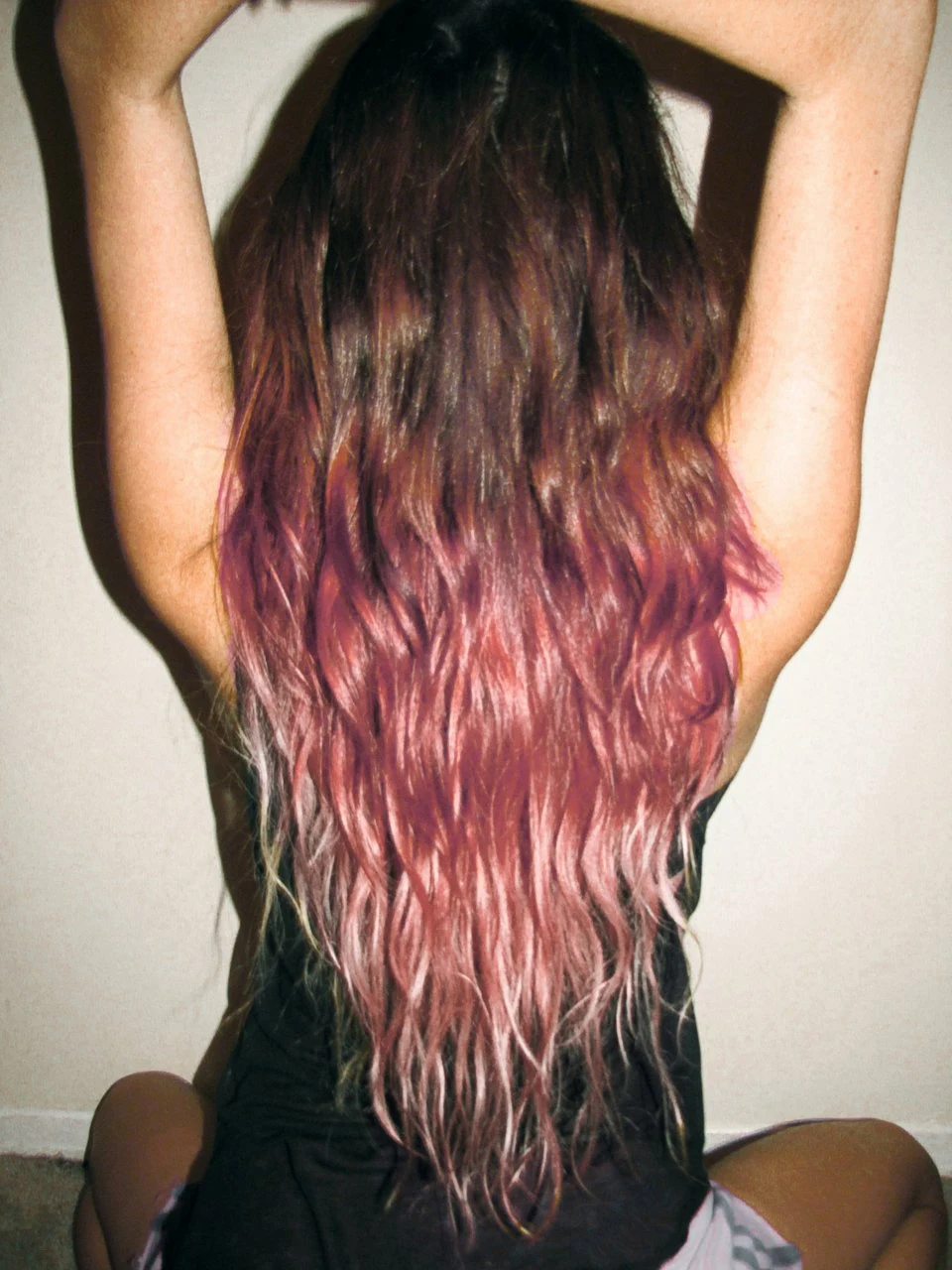 puntas+del+pelo+rosado+nuevo+look