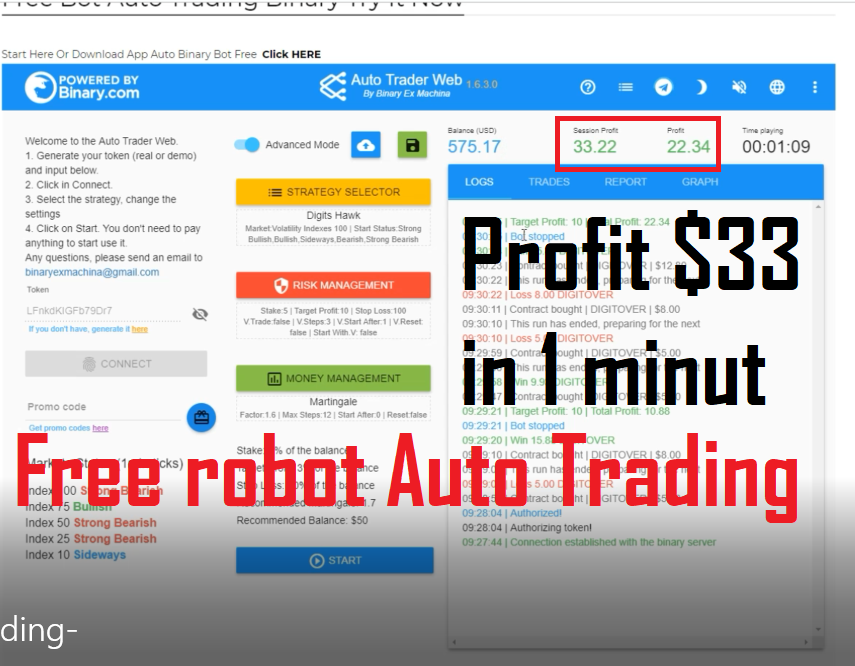 autotrading binary with s