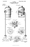 1899 Light Bulb Pull Switch Patent-Sheva Apelbaum