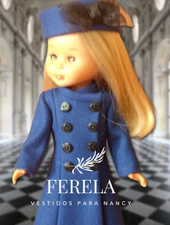 Nancy,Ferela,vestidos,abrigos,ropa,muñeca,famosa,moda,diseño