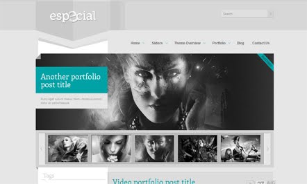 eSpecial Light Blogger Template