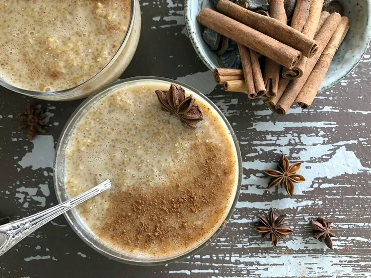 Quinoa con leche