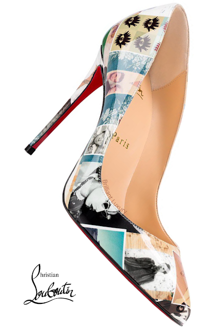 ♦Christian Louboutin Pigalle Follies patent leather collage pumps #christianlouboutin #shoes #louboutinworld #brilliantluxury