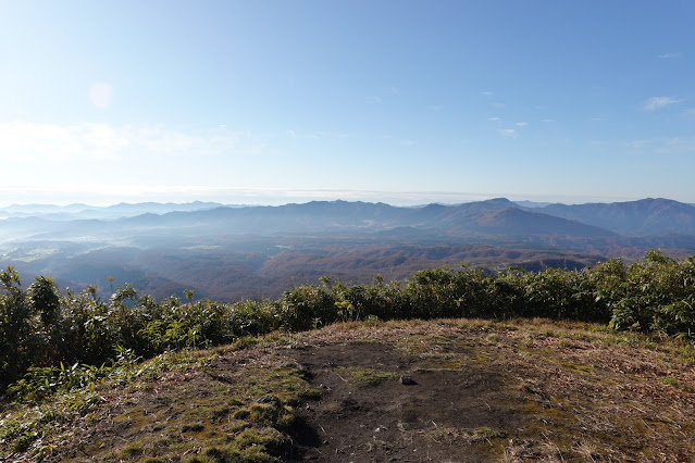 岡山県真庭市蒜山上福田 擬宝珠山頂からの眺望