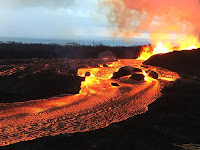 Kilauea volcano erupts in Hawaii's Big Island.