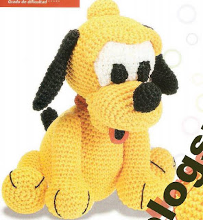 PATRON GRATIS PLUTO | MICKEY MOUSE AMIGURUMI 41