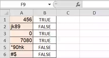 isnumber function in excel in hindi