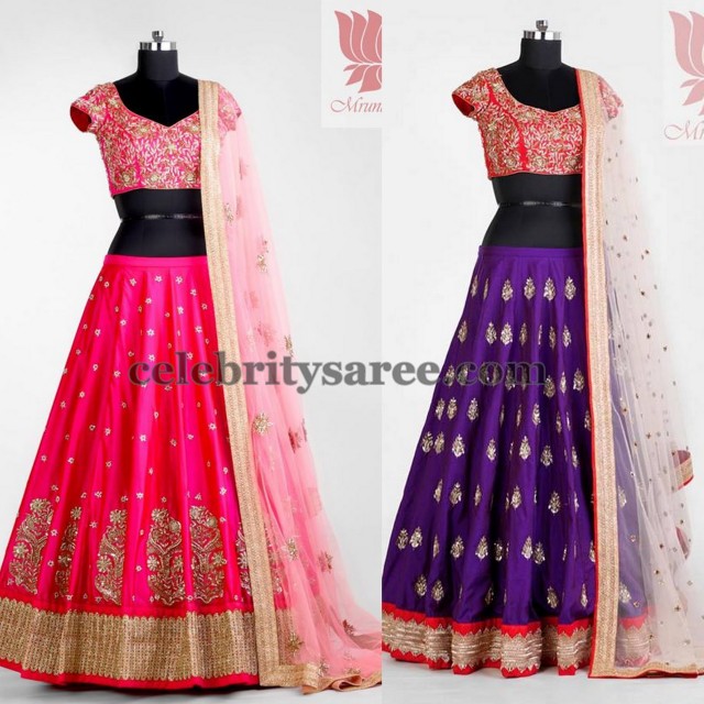 Latest Lehengas by Mrunalini Rao 