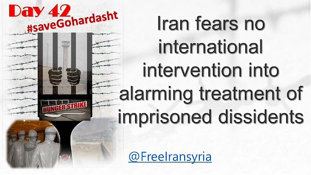 Iran fears no international intervention into alarming treatment of imprisoned dissidents