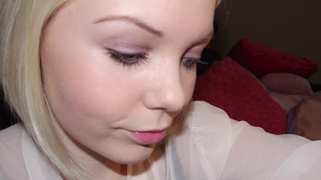 Dior 3 Couleurs Smoky Eye Shadow Palette Review - Smoky Violet 961 Swatch