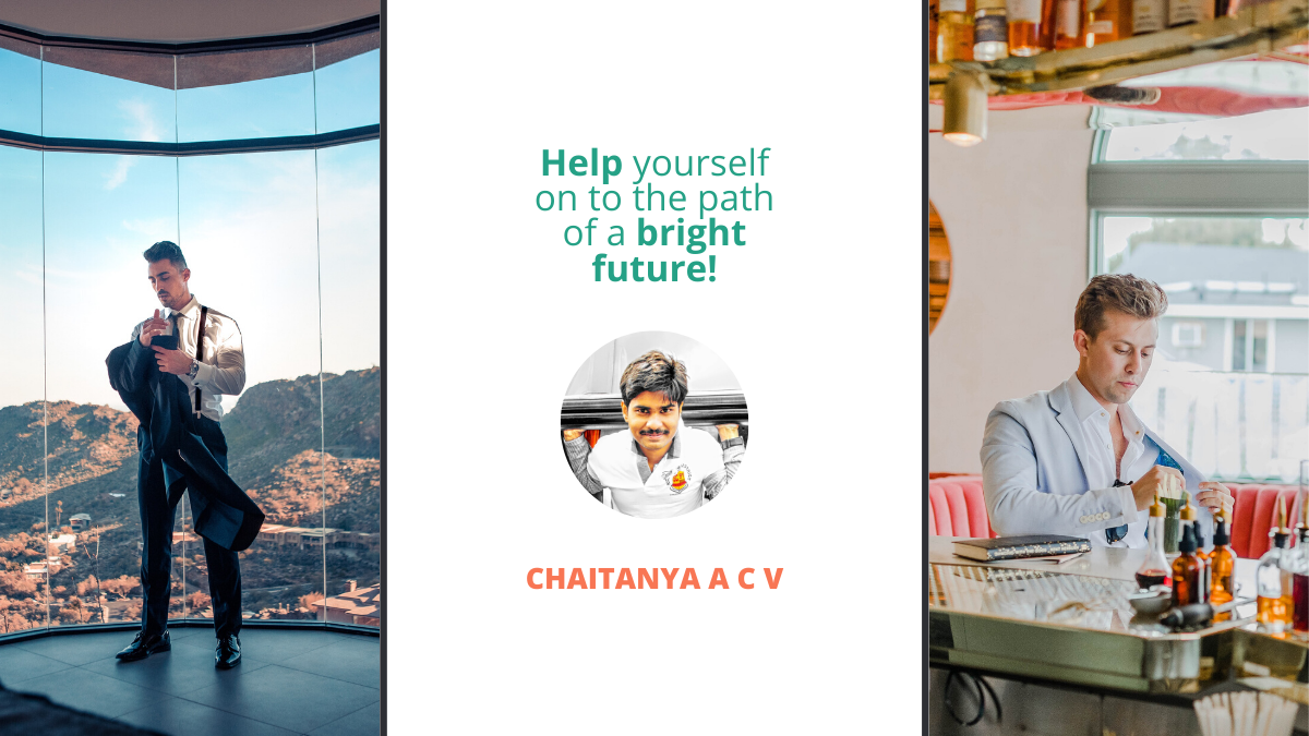 Help yourself on to the path of a bright future!