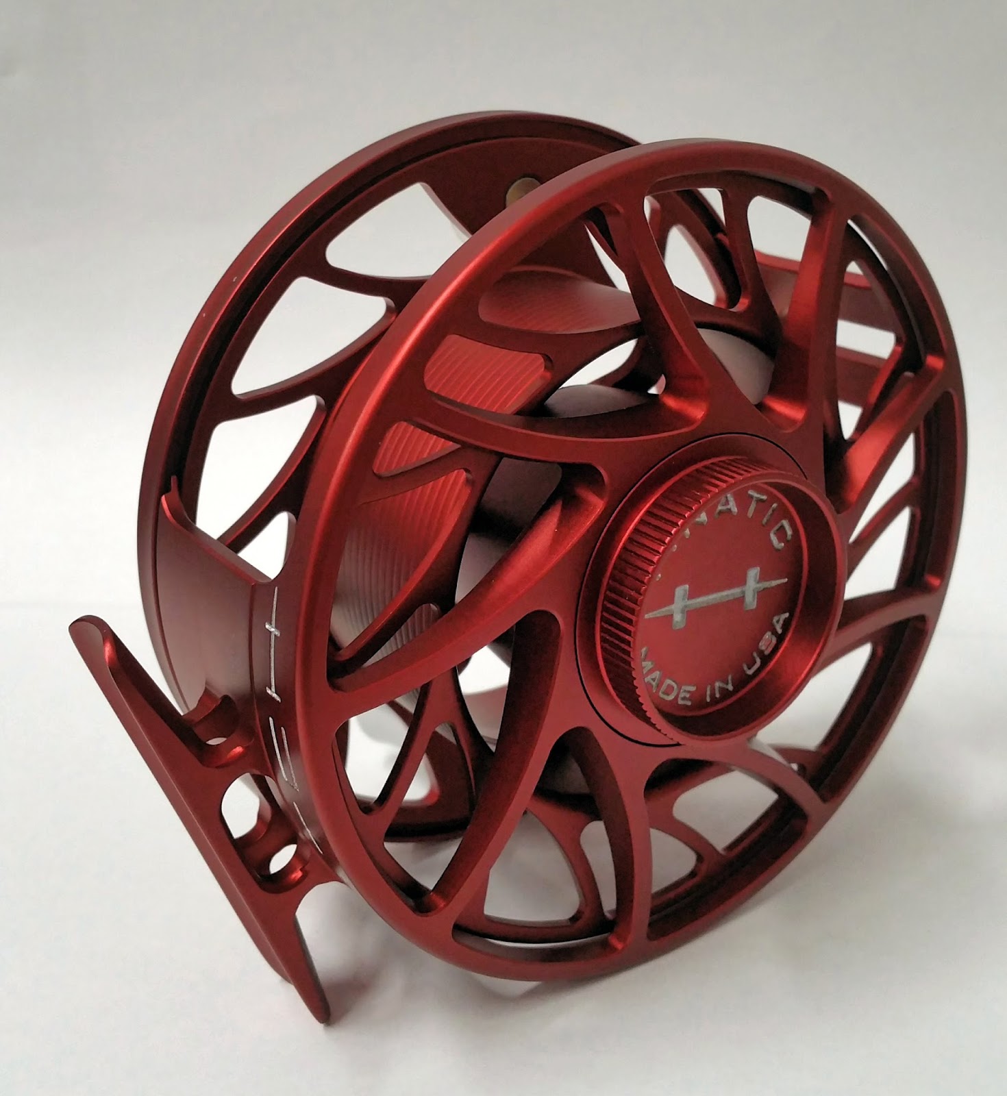 Gorge Fly Shop Blog: Hatch Custom Shop Fly Reels - Red/Silver - They're  Here!