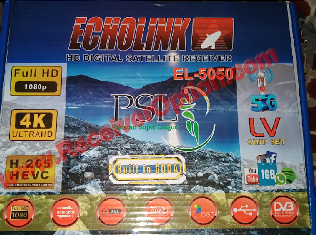 ECHOLINK EL-5050 SIM TYPE 1506LV 1G 8M NEW SOFTWARE WITH DOLBY SOUND OK