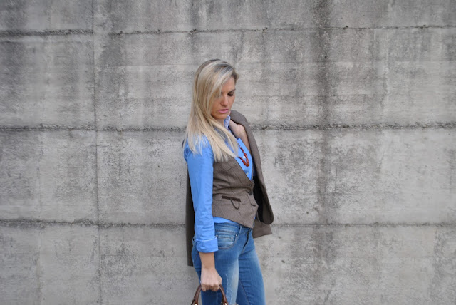 gilet principe di galles outfit gilet in principe di galles come abbinare la stampa principe di galles cosa è il principe di galles principe di galles storia mariafelicia magno fashion blogger colorblock by felym outfit novembre 2015 outfit autunnali outfit invernali how to wear prince of wales print vest how to combine wales of wales print  how to wear vest fashion bloggers italy fall outfit 
