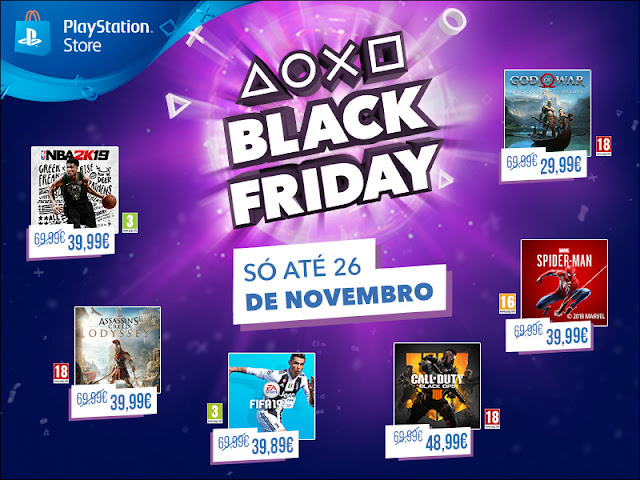 PlayStation® adianta-se à Black Friday