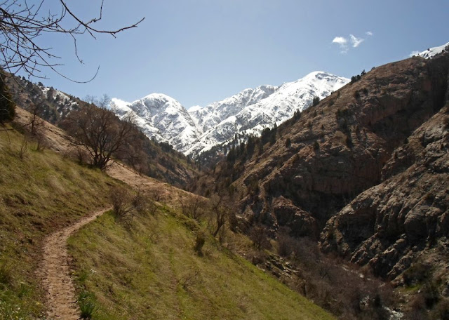 Поход к перевалу Чильдухтарон, ущелье Оджук, Варзоб, горы Таджикистана