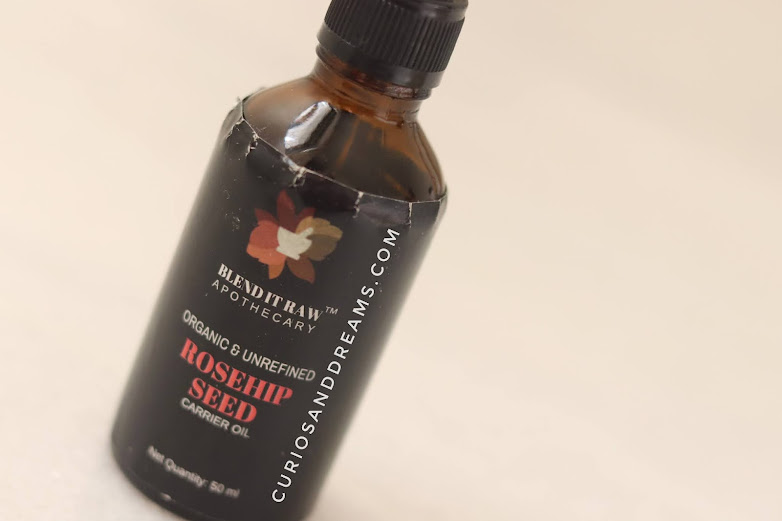 Blend It Raw Apothecary Rosehip Oil, Blend It Raw Apothecary Rosehip Oil review, Rosehip Oil review, Blend It Raw