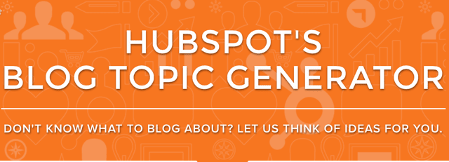 hubSpot-Blog-Topic-generator