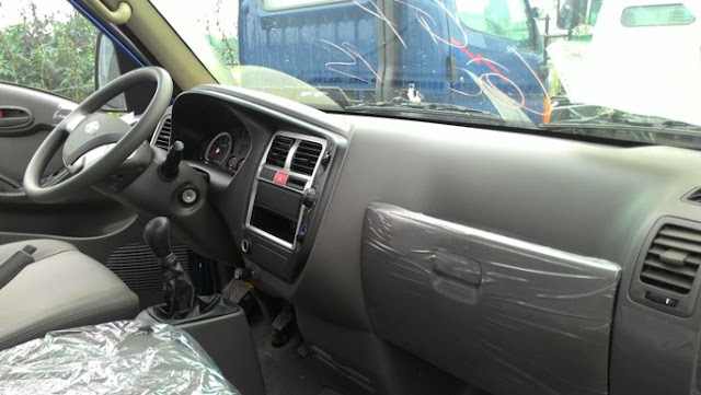 Nội thất xe 1 tấn hyundai