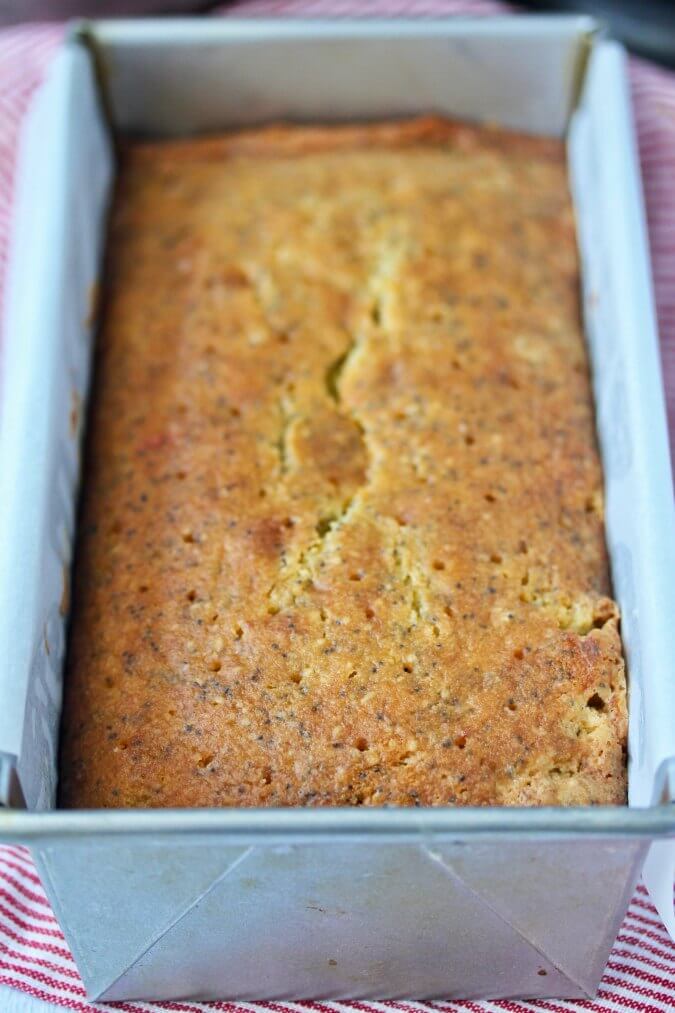 Citrus Poppy Seed loaf