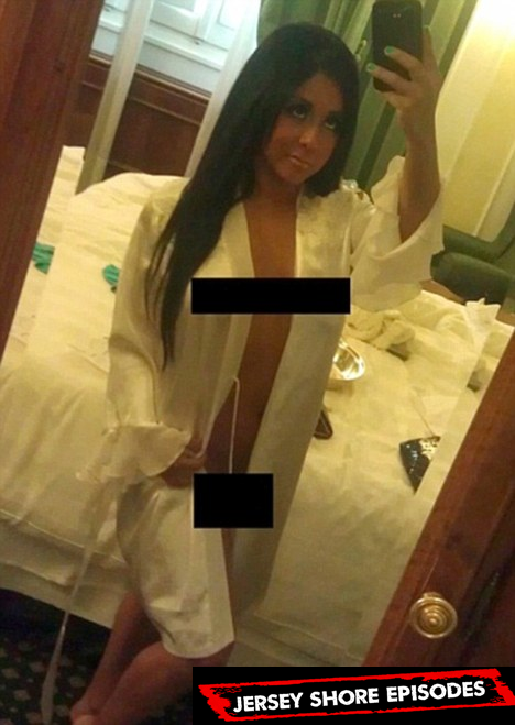 naked snooki