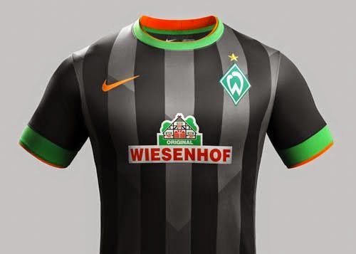 Werder Bremen Released home and away kit for 2014-15 Seasons